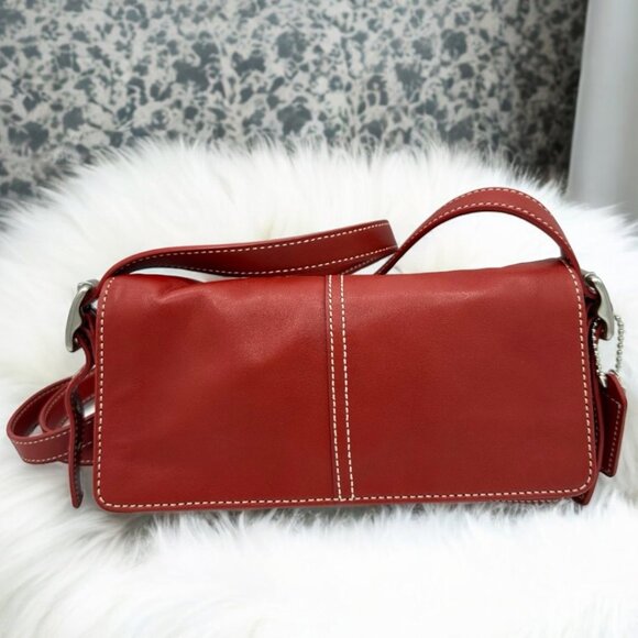 バッグ Rare Coach Signature Red Accessory Pouch s-l400.jpg